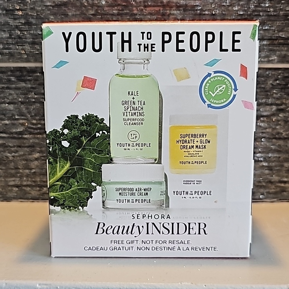 NEW Sephora Beauty Insider Gift 2024 - Youth to the People Skincare Set